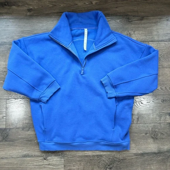 Lululemon Thick Fleece Half Zip M/L - Picture 9 of 14